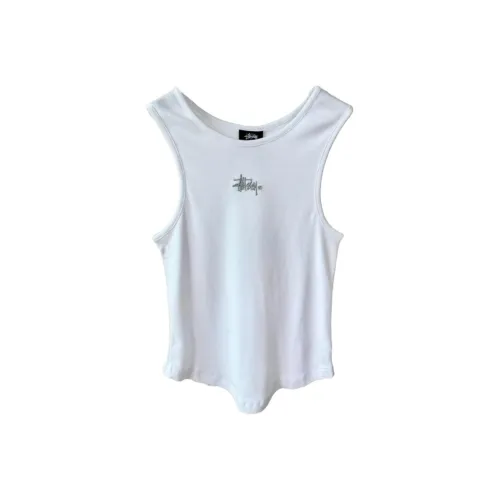 Stussy Белые Женские Майки