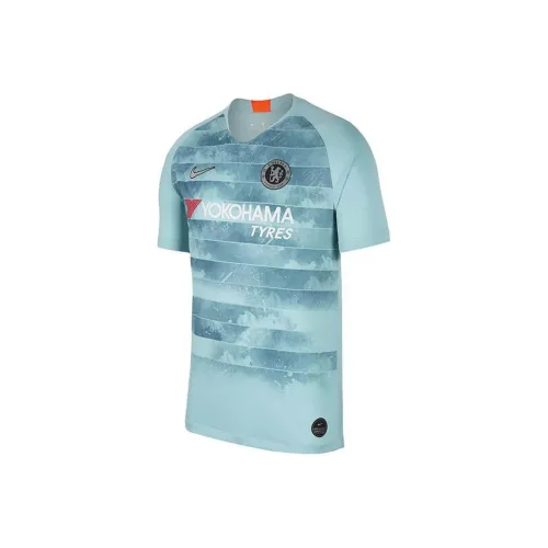 Nike Синий Мужской Футбольный Джерси