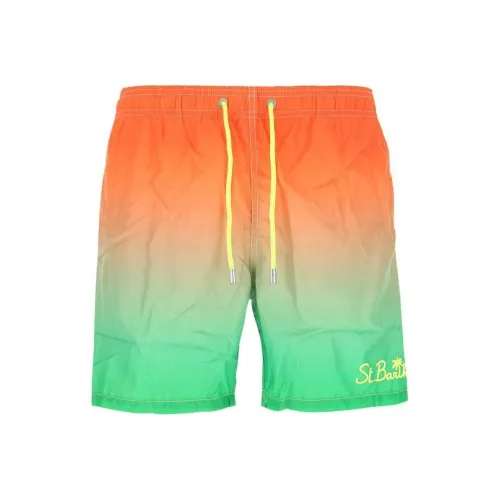 MC2 SAINT BARTHELEMY Пляжные шорты Мужские Морковный Оранжевый