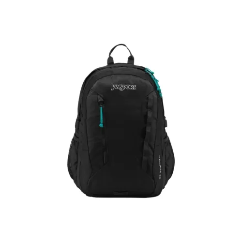 JanSport Полиэстер Рюкзак Женские Черный