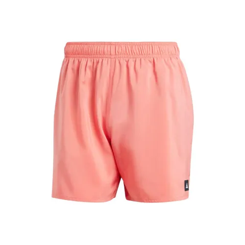 Adidas Твердый Clx Короткий Плавательный Шорты Плавания Мужские Розовые