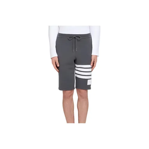 THOM BROWNE Серые Мужские Спортивные Шорты