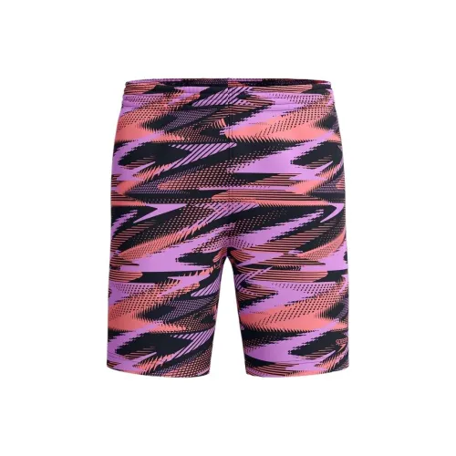 Speedo Плавательные шорты Мужские Черный Розовый