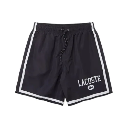 LACOSTE Плавательные шорты Мужские Черные