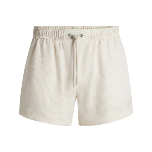 Hugo Boss Пляжные шорты Мужские Белые