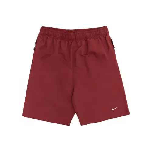 Nike Red Men's Casual Shorts Nike Красные Мужские Повседневные Шорты