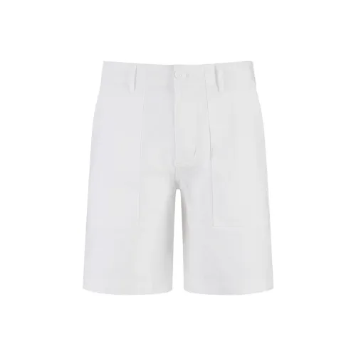 ARMANI EXCHANGEAE SS24 Повседневные шорты Мужские Белые