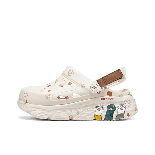 Skechers Max Cushioning Сабо Женские Экрю