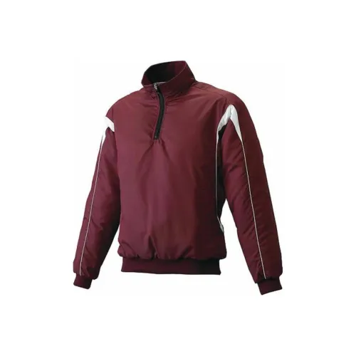 SSK Хлопковый пуховик унисекс темно-красный