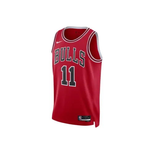 Nike Chicago Bulls Баскетбольная Джерси Унисекс Красная