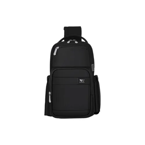 SEPTWOLVES Оксфорд Sling Bag Medium Men's Upgraded Улучшенный 2 Улучшенный 3