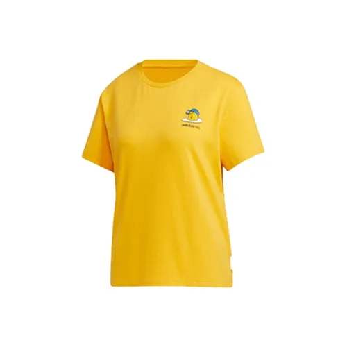 ADIDAS NEO T Рубашка Женская Желтая