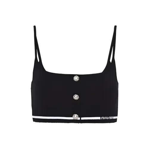 MIU MIU Черные Женские Майки