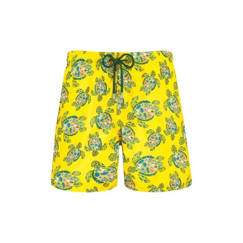 VILEBREQUIN Плавательные шорты Мужские Желтые