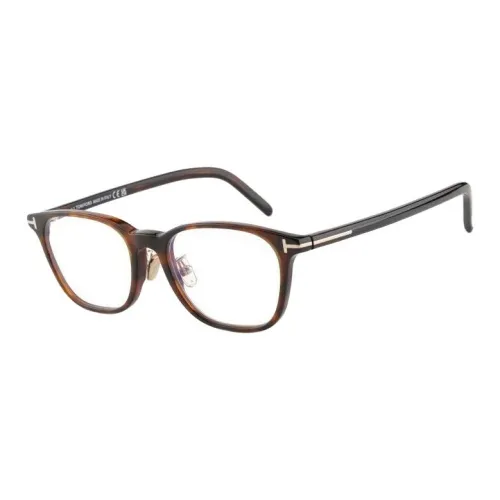 TF Пластина And Металл Квадрат Оправы для очков Унисекс Черепаховый