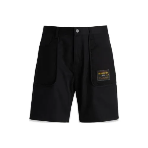 MOSCHINO Черные Мужские Повседневные Шорты