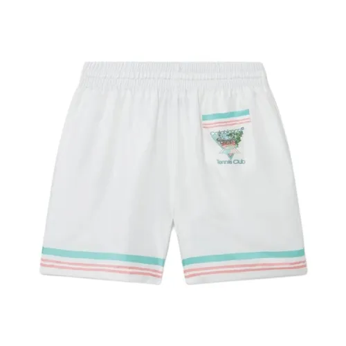 CASABLANCA Повседневные шорты Мужские Белые