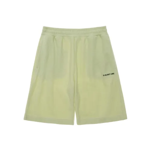 Helmut Lang Повседневные шорты Мужские Зеленые