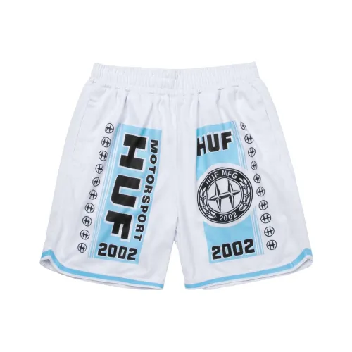 HUF совместный бренд Белый Мужские баскетбольные шорты