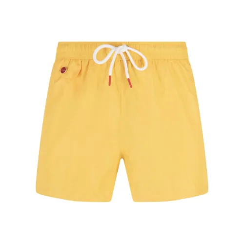 KITON Плавательные шорты Мужские Желтые