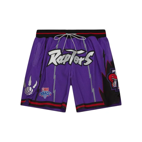 Mitchell Ness x JUST DON Баскетбольные шорты Унисекс Фиолетовый