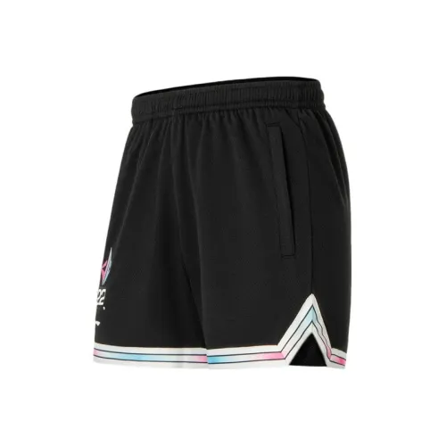 LINING Спорт Коллекция Баскетбола SS22 Баскетбольные Шорты Мужские Черные