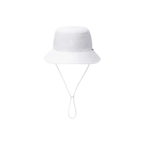 DESCENTE В зависимости от официального сайта Bucket Hats Unisex Белый