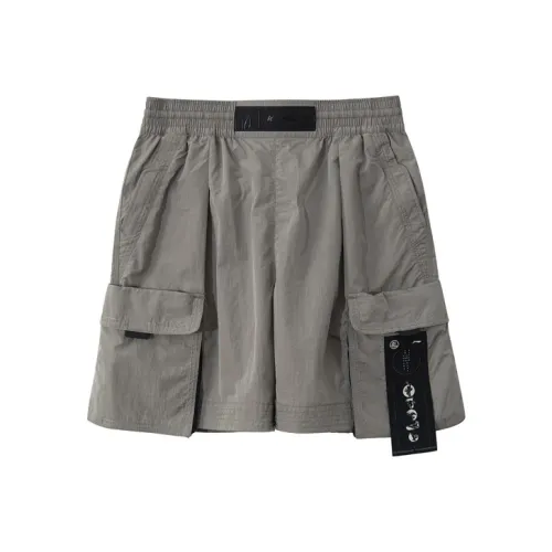 LINING Sports Fashion Collection Железо Асфальтовый серый Мужские спортивные шорты