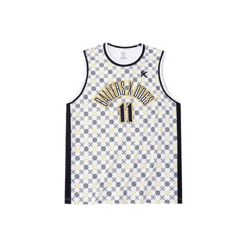 ANTA Баскетбольная Джерси Мужская Белая