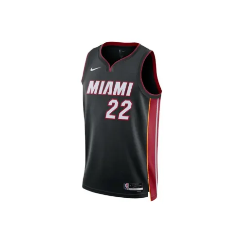 Nike Miami Heat Баскетбольная Джерси Унисекс Черная