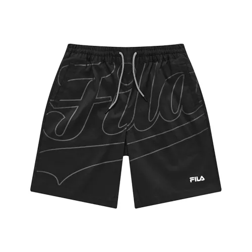 FILA FUSION Темно-черные мужские спортивные шорты