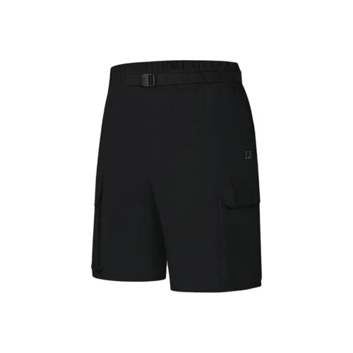 FILA Фитнес Глубокий Черный BK Мужские Карго Шорты
