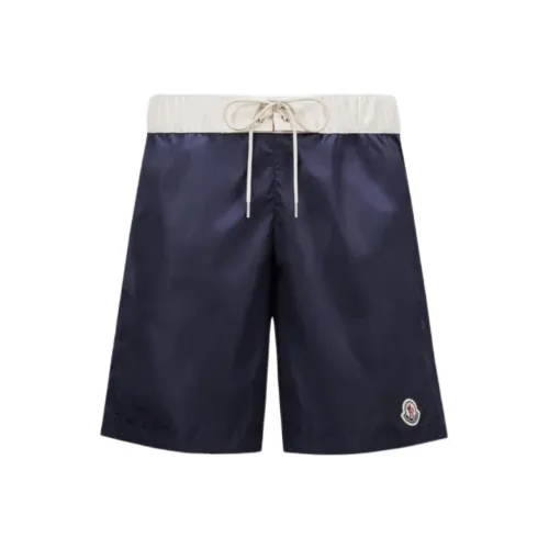 Moncler SS25 Плавательные шорты Мужские Морской синий