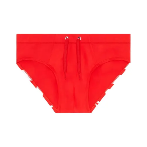 DIESEL Плавки Мужские Красные