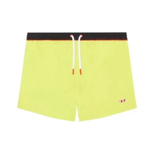 DIESEL FW24 Пляжные шорты Унисекс Желтый