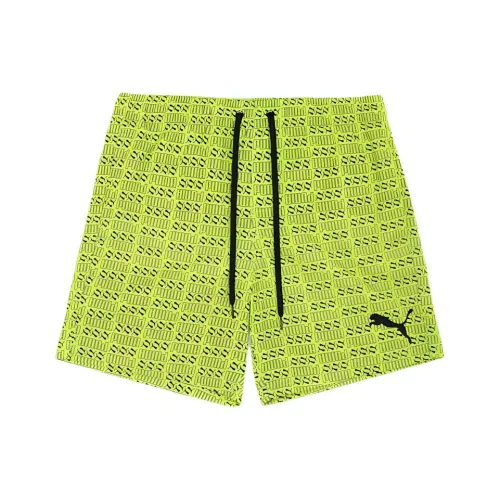 PUMA Плавательные шорты Мужские Желтые