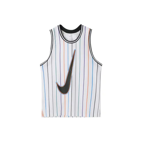 Nike Dri Fit Баскетбольная Джерси Мужская Белая