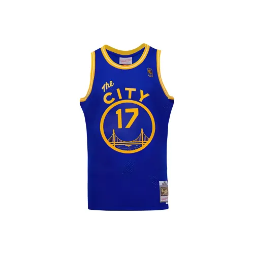 MITCHELL NESS Баскетбольная Джерси Унисекс Королевский Синий