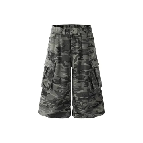 STRUCKCOOL Карго шорты унисекс камуфляж