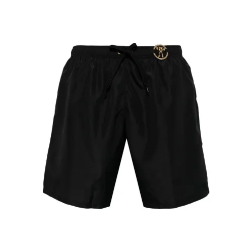 MOSCHINO Плавательные шорты Мужские Черные