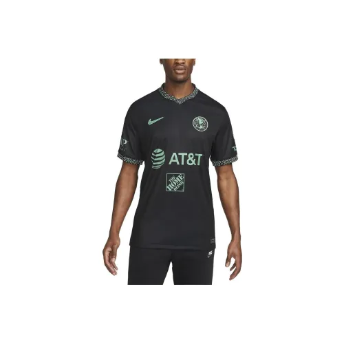Nike Черная Мужская Футбольная Джерси