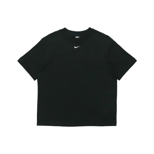 Nike Sportswear Комплект с короткими рукавами T-Shirt Женская Черная Версия для США