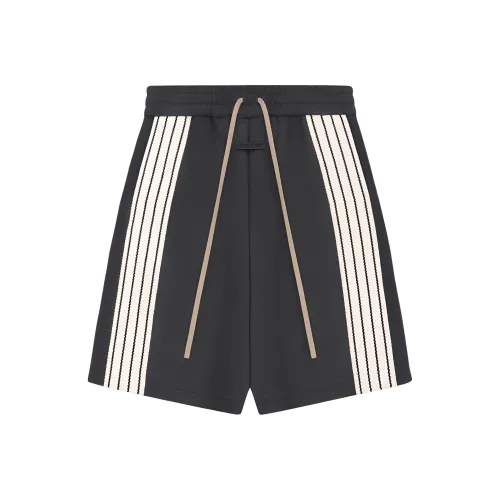 Fear Of God SS24 Season 8 Collection Boiled Wool Striped Relaxed Short Casual Shorts Unisex Forest Forest