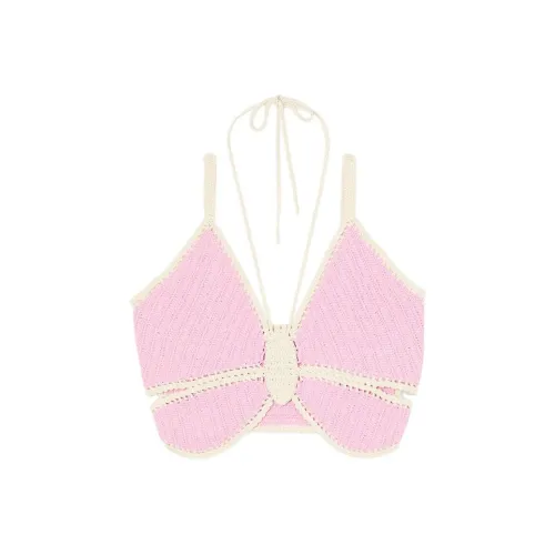 SANDRO Розовые Женские Майки