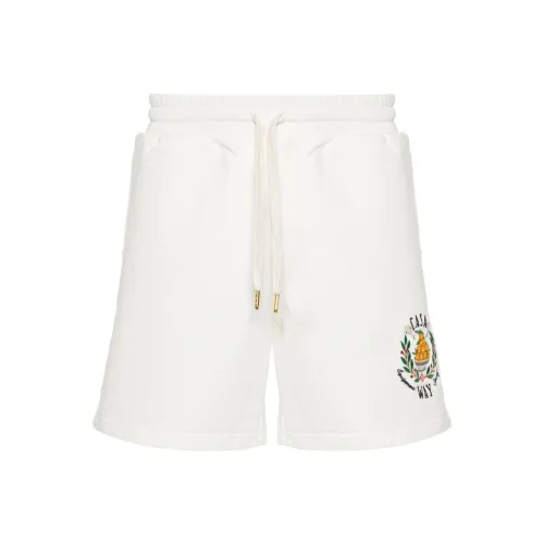 CASABLANCA FW23 Повседневные шорты Мужские Белые