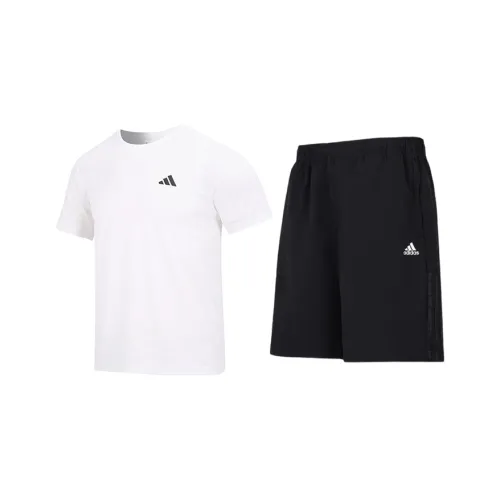 Adidas Белый+Черный Мужская Повседневная Спортивная Одежда