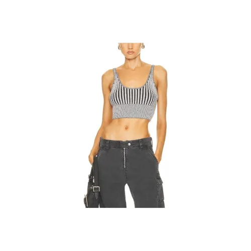 JOHN ELLIOTT Серые Женские Майки