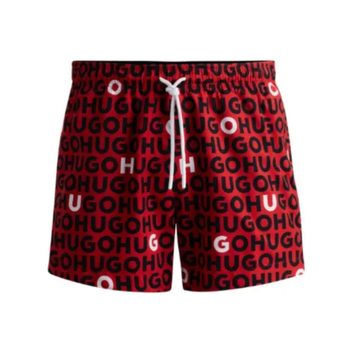 Hugo Boss Пляжные шорты Мужские Красные