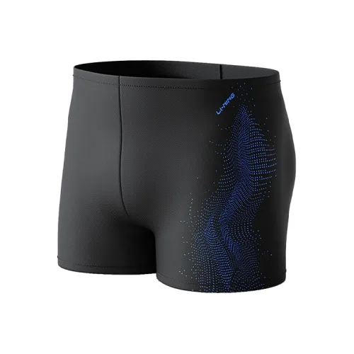 Плавательные шорты мужские синий черный