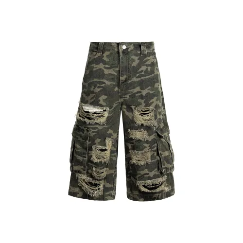 ZHEYUAN Карго шорты унисекс камуфляж